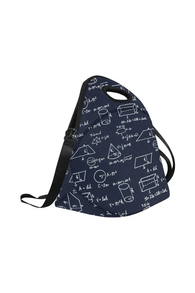 Math & Geometry Neoprene Lunch Bag/Large