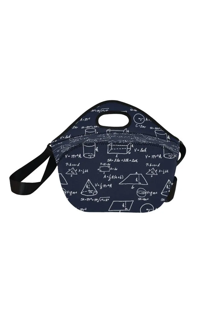 Math & Geometry Neoprene Lunch Bag/Large