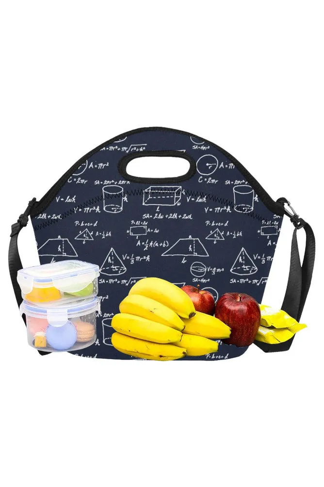 Math & Geometry Neoprene Lunch Bag/Large