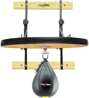 MaxxMMA Heavy Duty Adjustable Speed Bag Platform Kit 24"   Speed Ball (10" x 7")