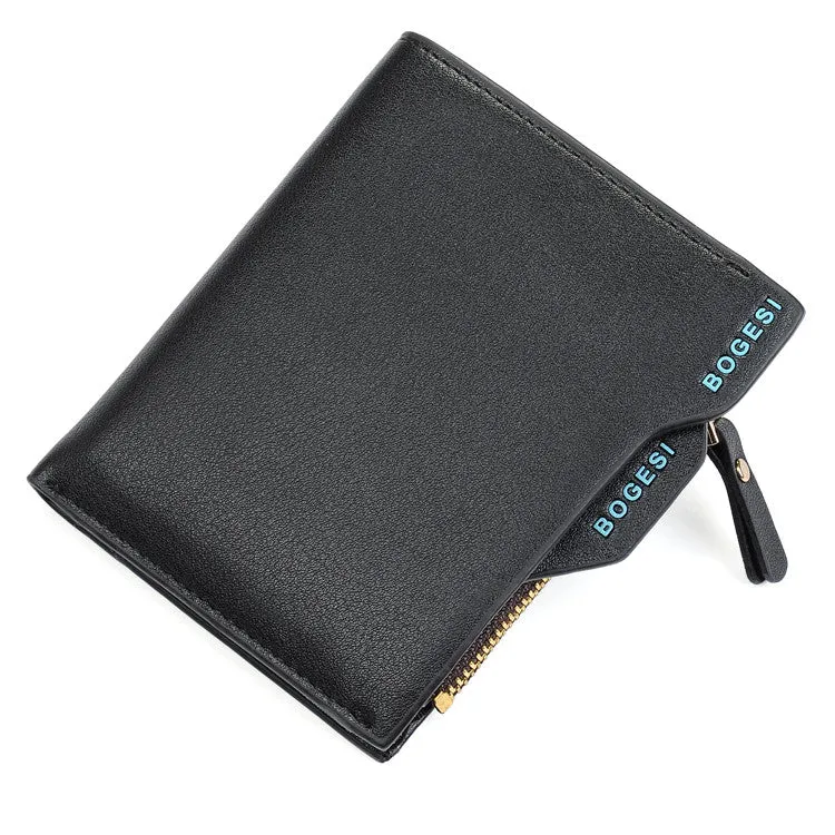 Men wallets famous brand mens wallet male money purses with zipper Wallets New Design Top Men Wallet With Coin Bag