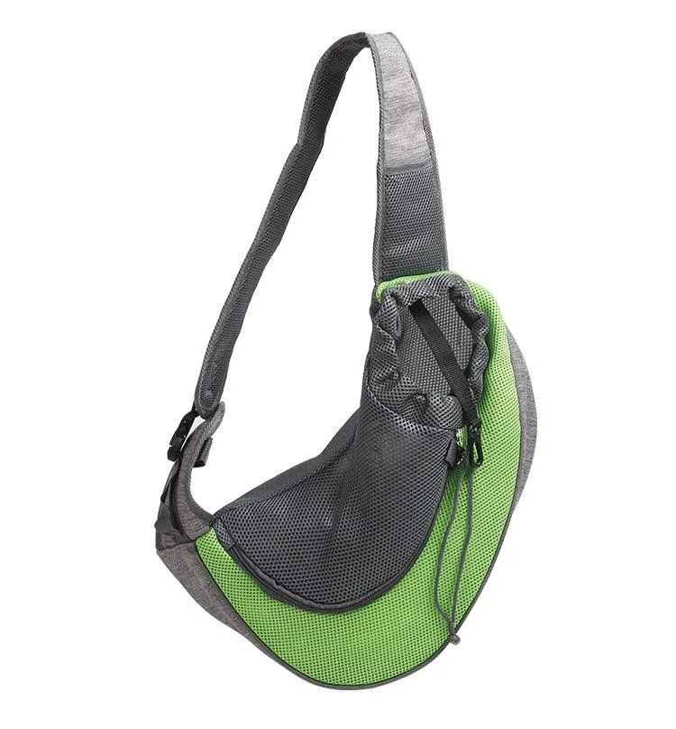 Mesh Sling Travel Pet Carrier