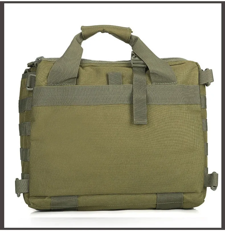 Military MOLLE Tactical Laptop Messenger 15" Laptop Shoulder Bag