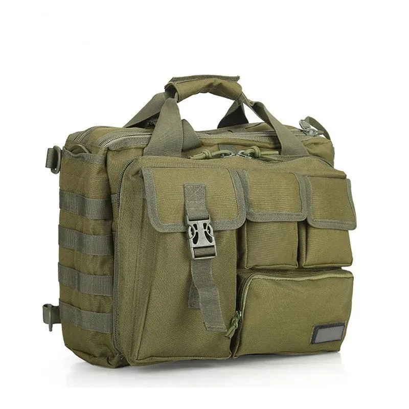 Military MOLLE Tactical Laptop Messenger 15" Laptop Shoulder Bag