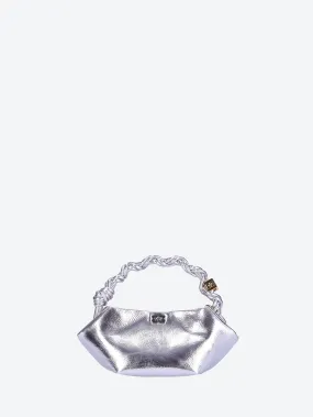 Mini metallic ganni bou bag