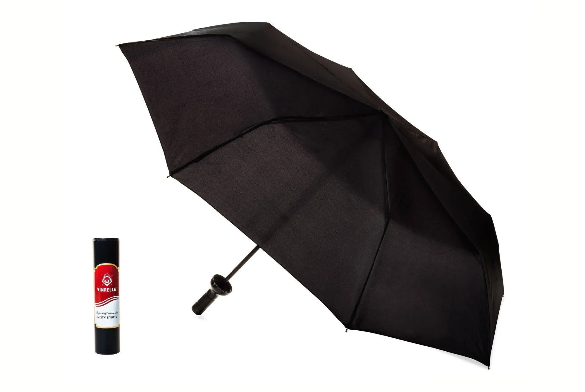 Misty Spirits Wine Bottle Umbrella