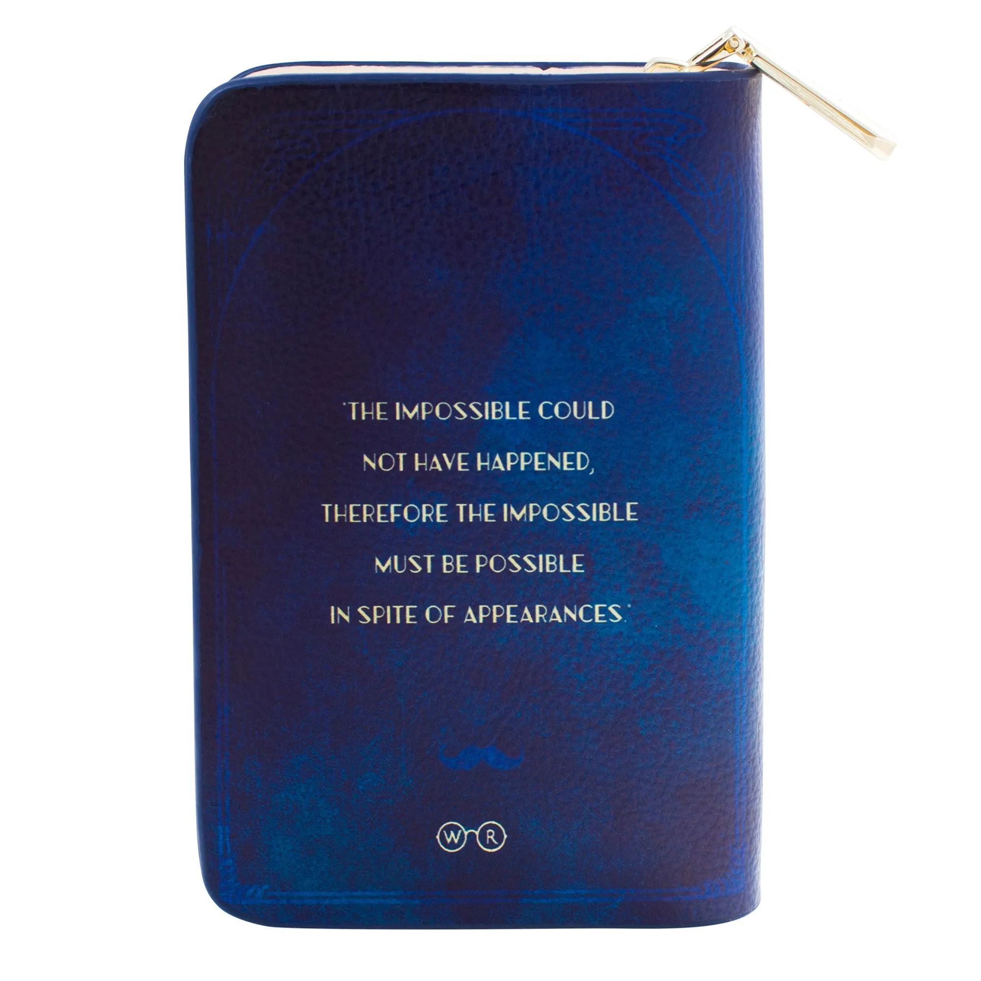 Murder on The Orient Express Book Zip Around Purse