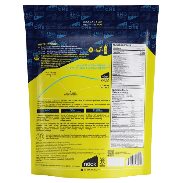 Näak Performance Energy Drink Mix Salted Soup Bag