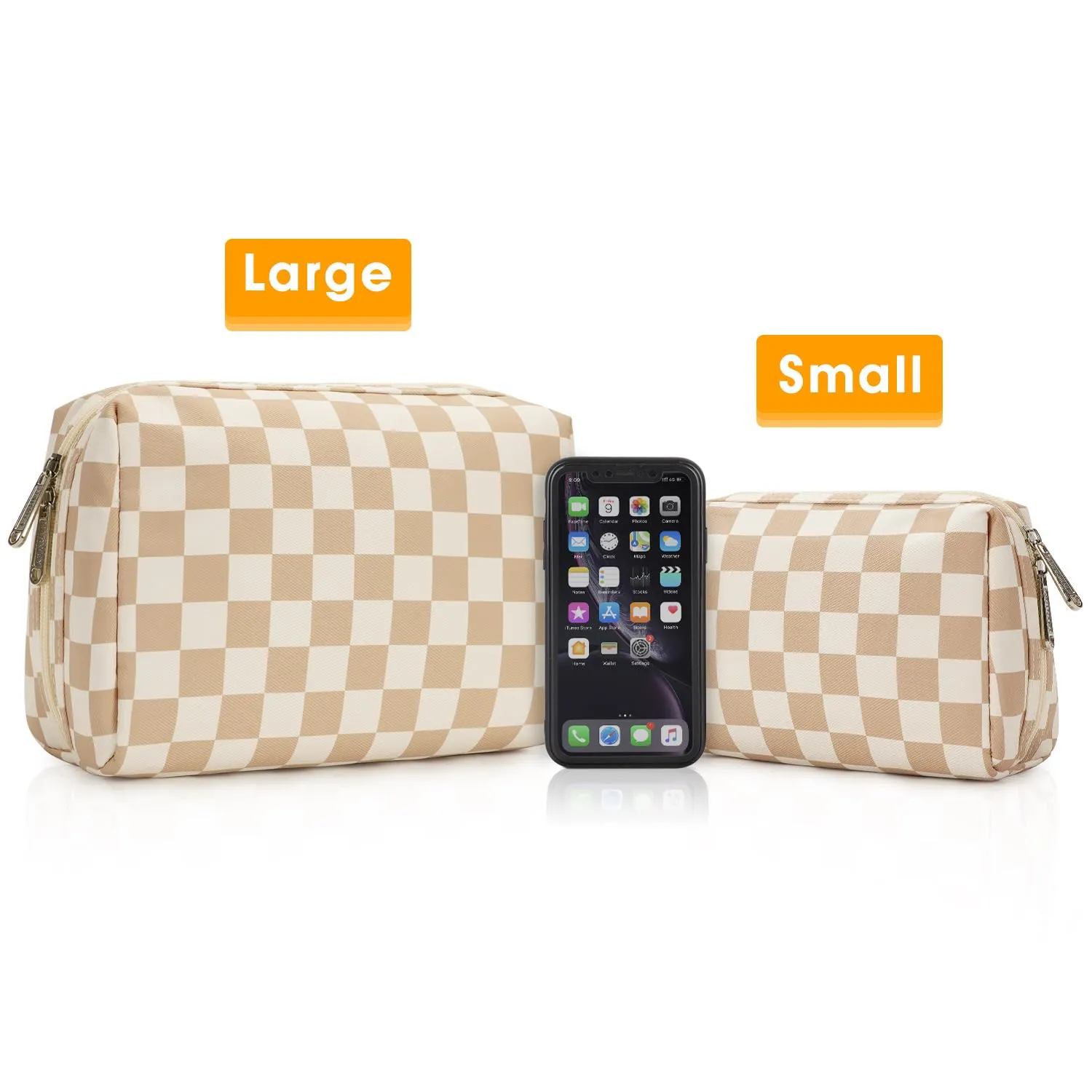 Narwey Travel Cosmetic Makeup Pouch For Women