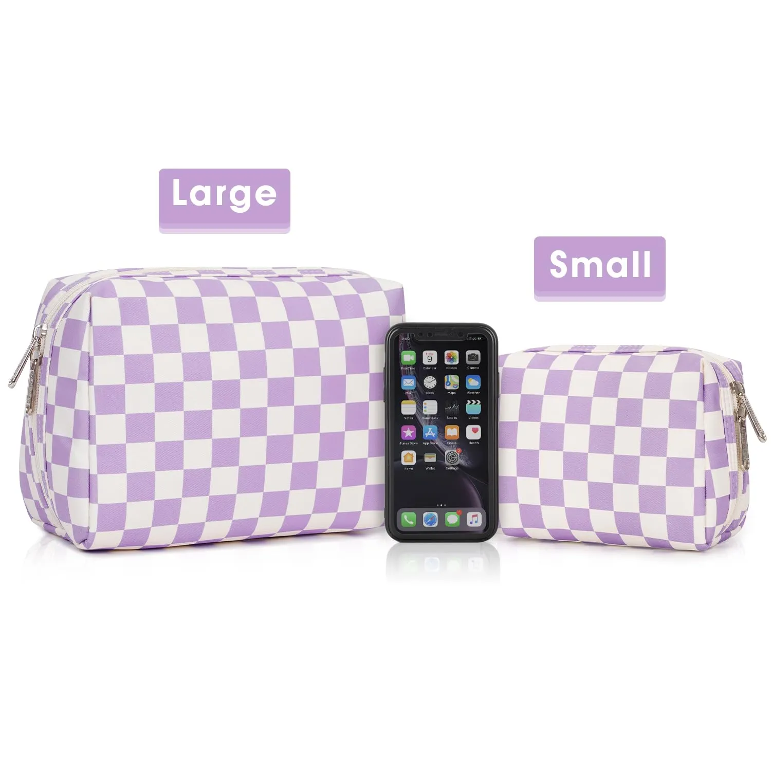 Narwey Travel Cosmetic Makeup Pouch For Women