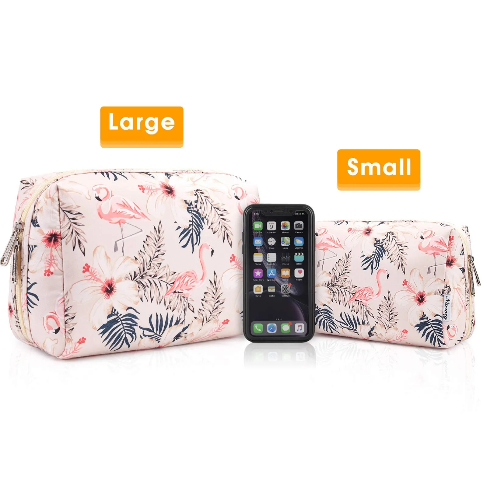 Narwey Travel Cosmetic Makeup Pouch For Women