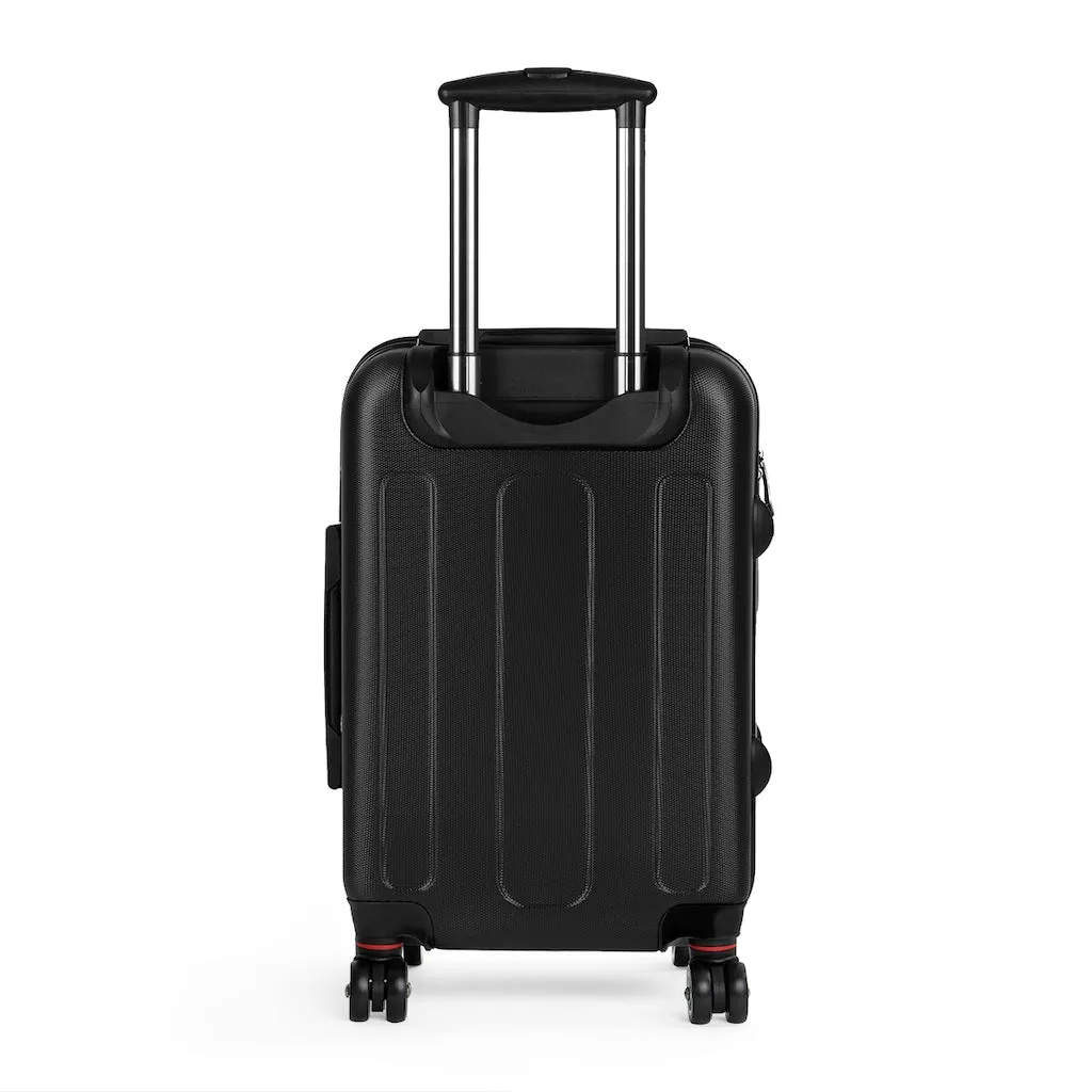 Navy Blue Color Cabin Suitcase, Carry On Luggage With 2 Inner Pockets & Built in TSA-approved Lock With 360° Swivel