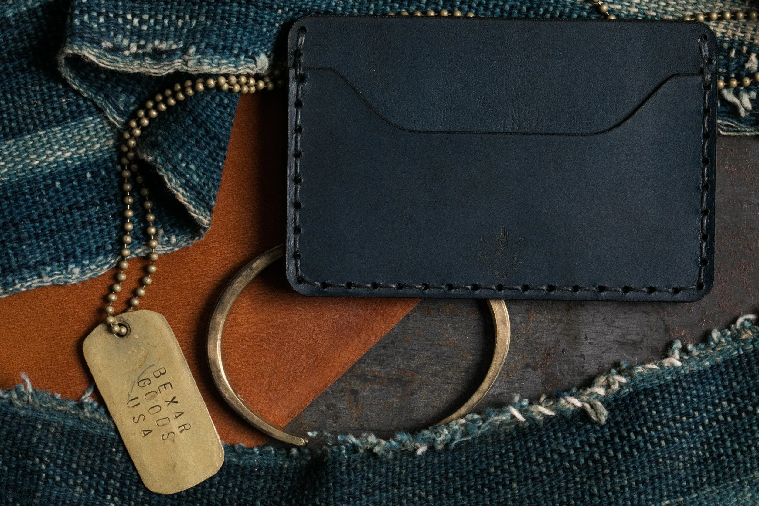 Navy Slim Wallet