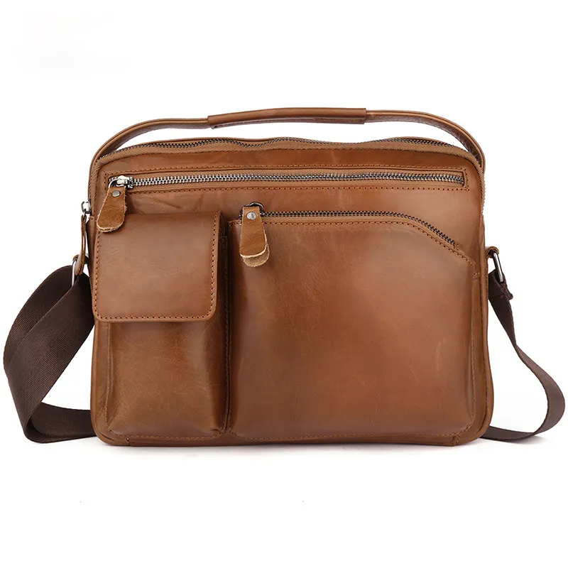 New Fashion Small Casual Leather Briefcase X1005