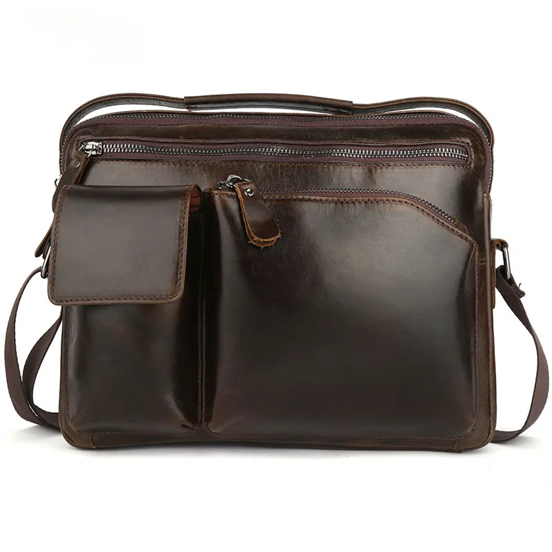 New Fashion Small Casual Leather Briefcase X1005