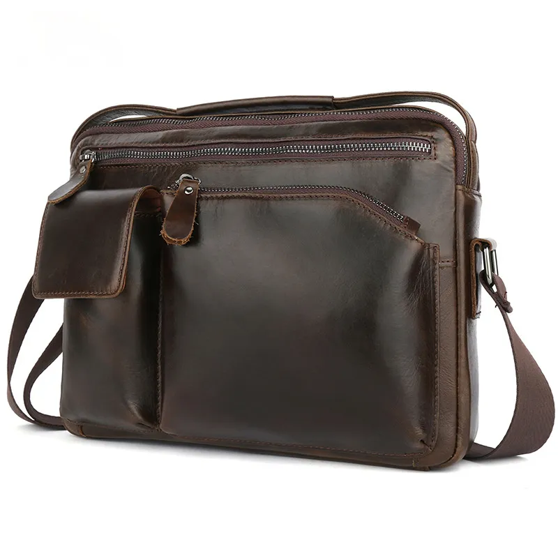 New Fashion Small Casual Leather Briefcase X1005