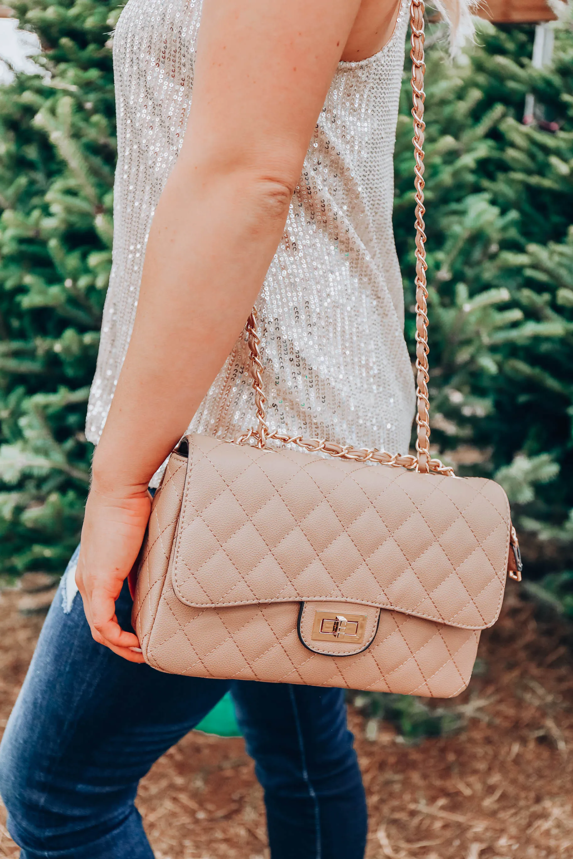 Not Your Boyfriend Bag - Taupe