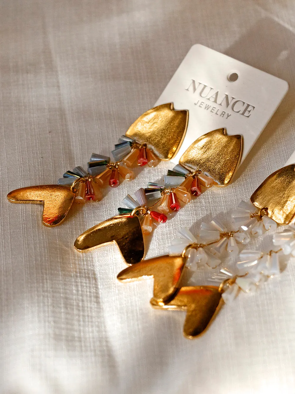 Nuance Fish Earrings | One of a Kind | More Color Options!