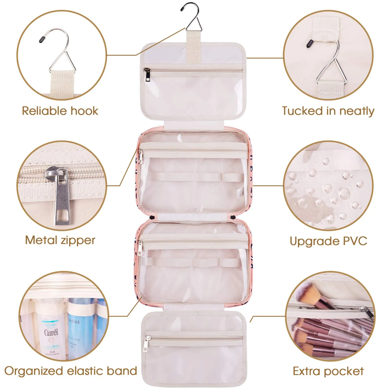 NW5040 Hanging Toiletry Bag