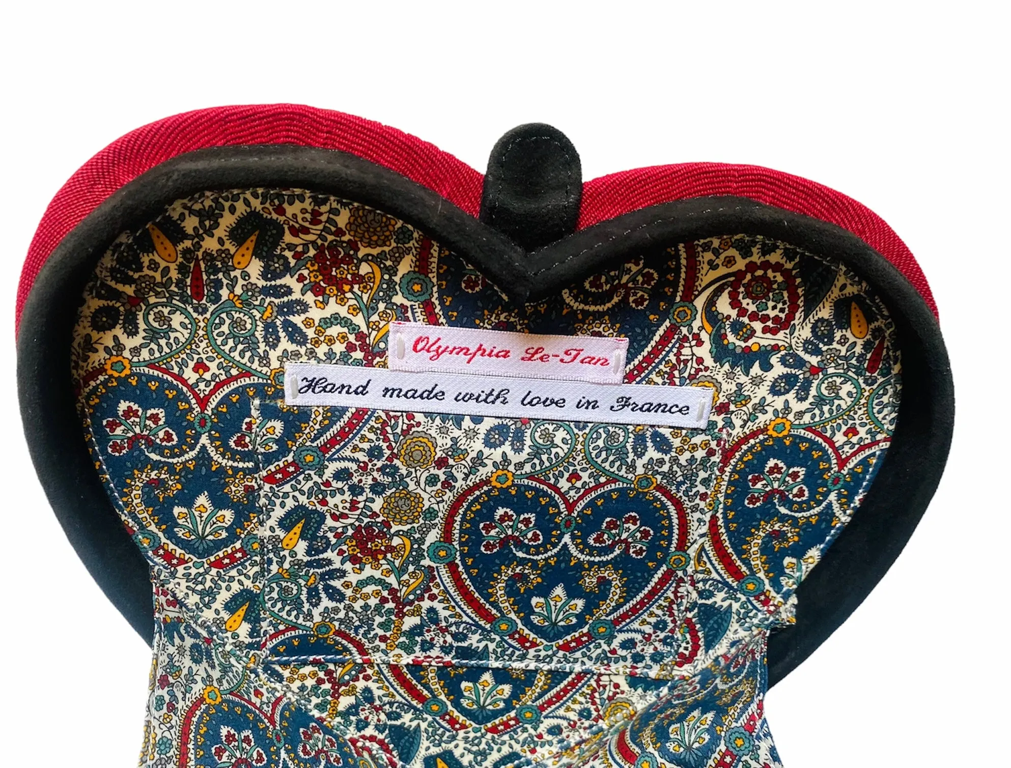 Olympia Le Tan Heart Shaped Embroidered Purse