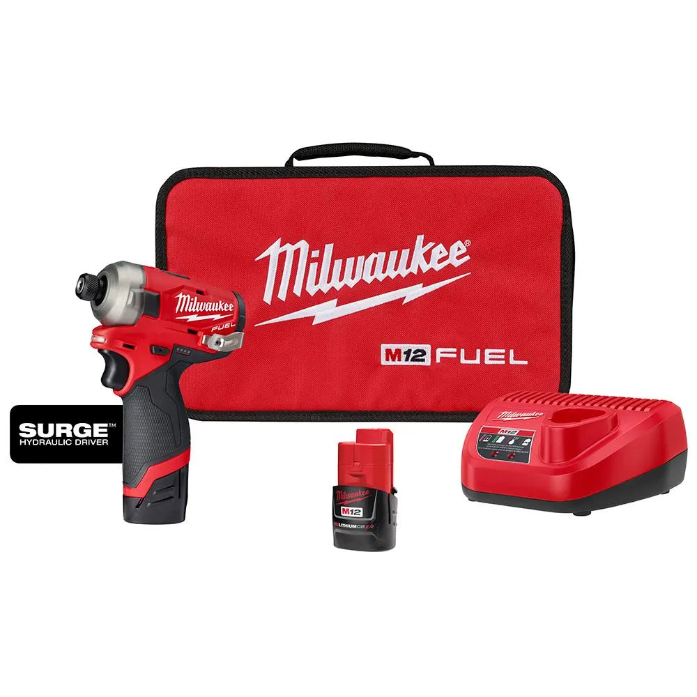 Open Box -  M12 FUEL SURGE 12-Volt Lithium-Ion Brushless Cordless 1/4 in. Hex Impact Driver