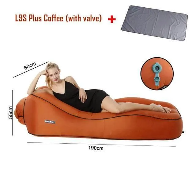 Outdoor Inflatable Sleeping Sofa Bag