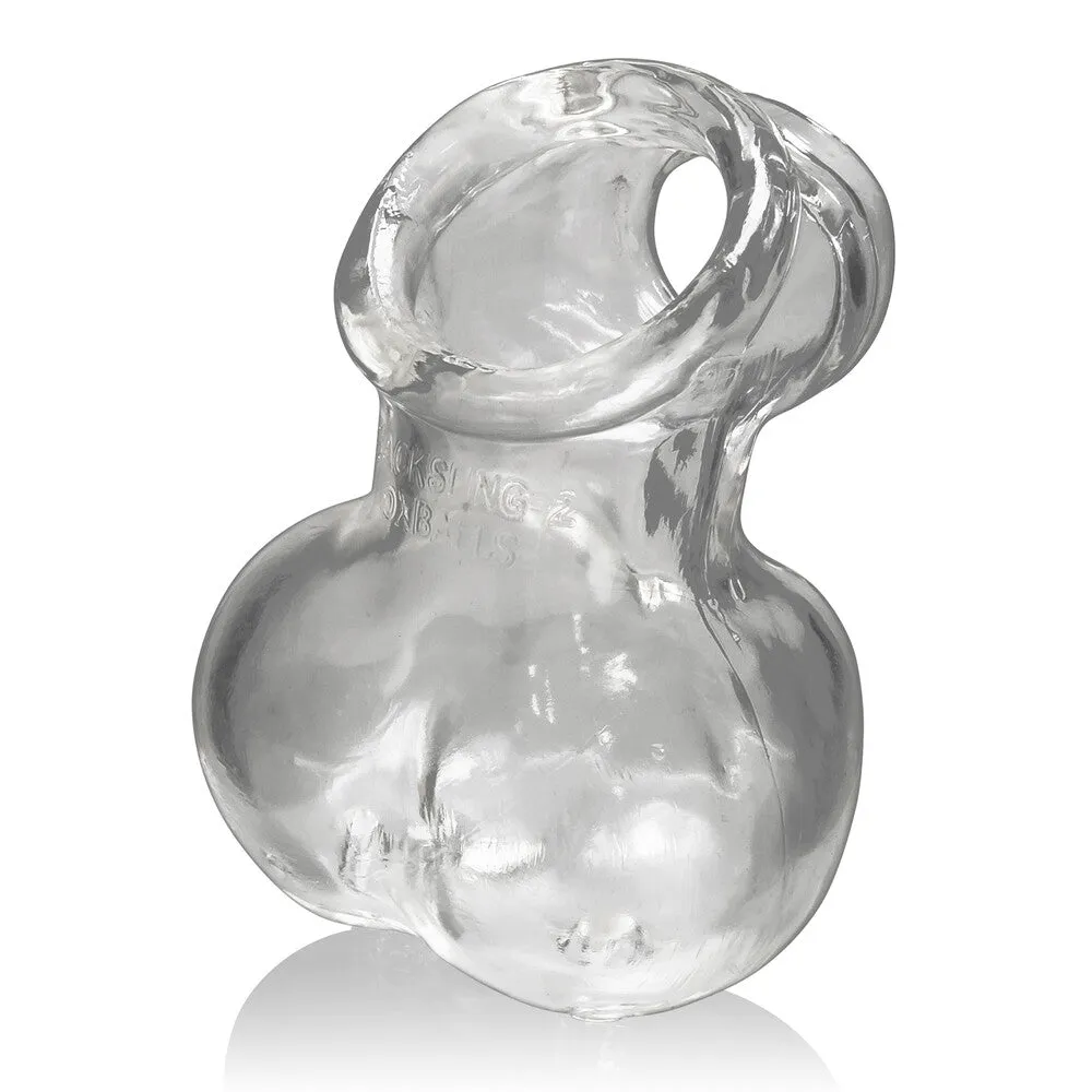 Oxballs Sacksling-2 Stretchy Cocksling And Ball Bag Clear