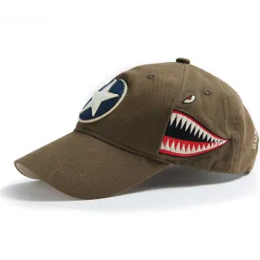 P-40  Warhawk Flying Tigers Olive Cap