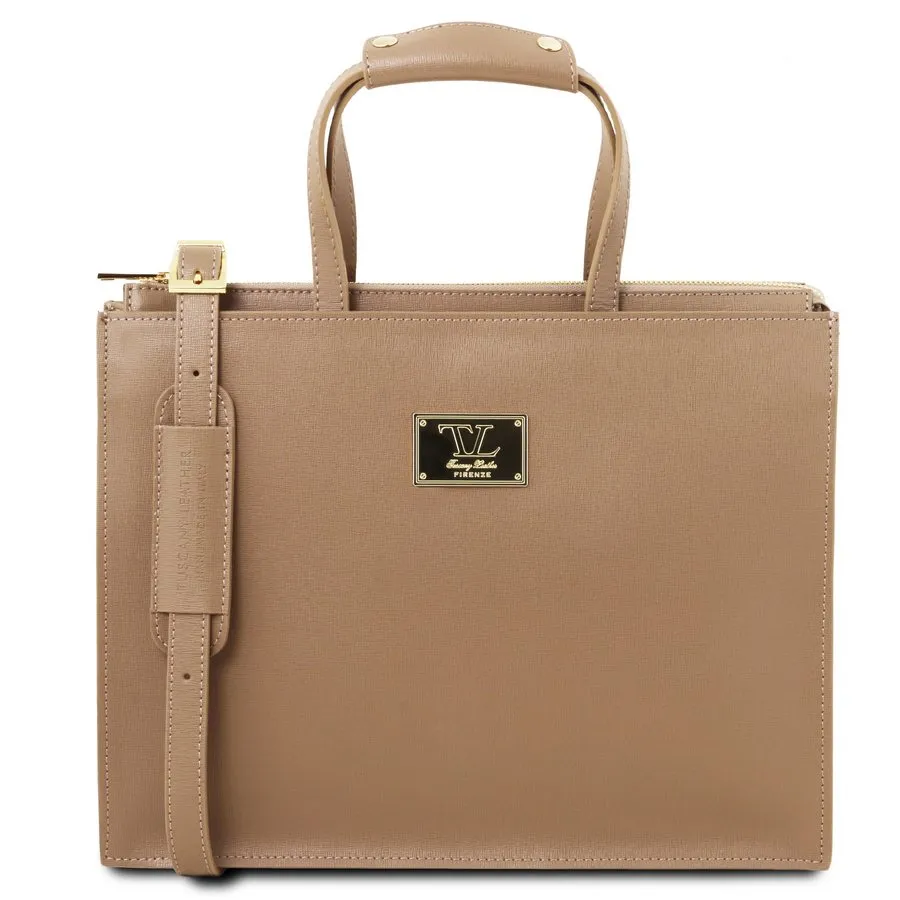 Palermo Ladies Leather Briefcase