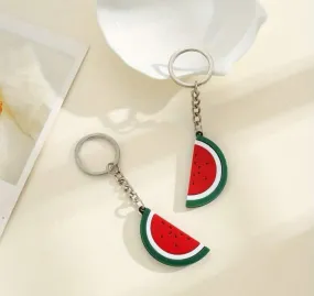 Palestine Watermelon Keyring