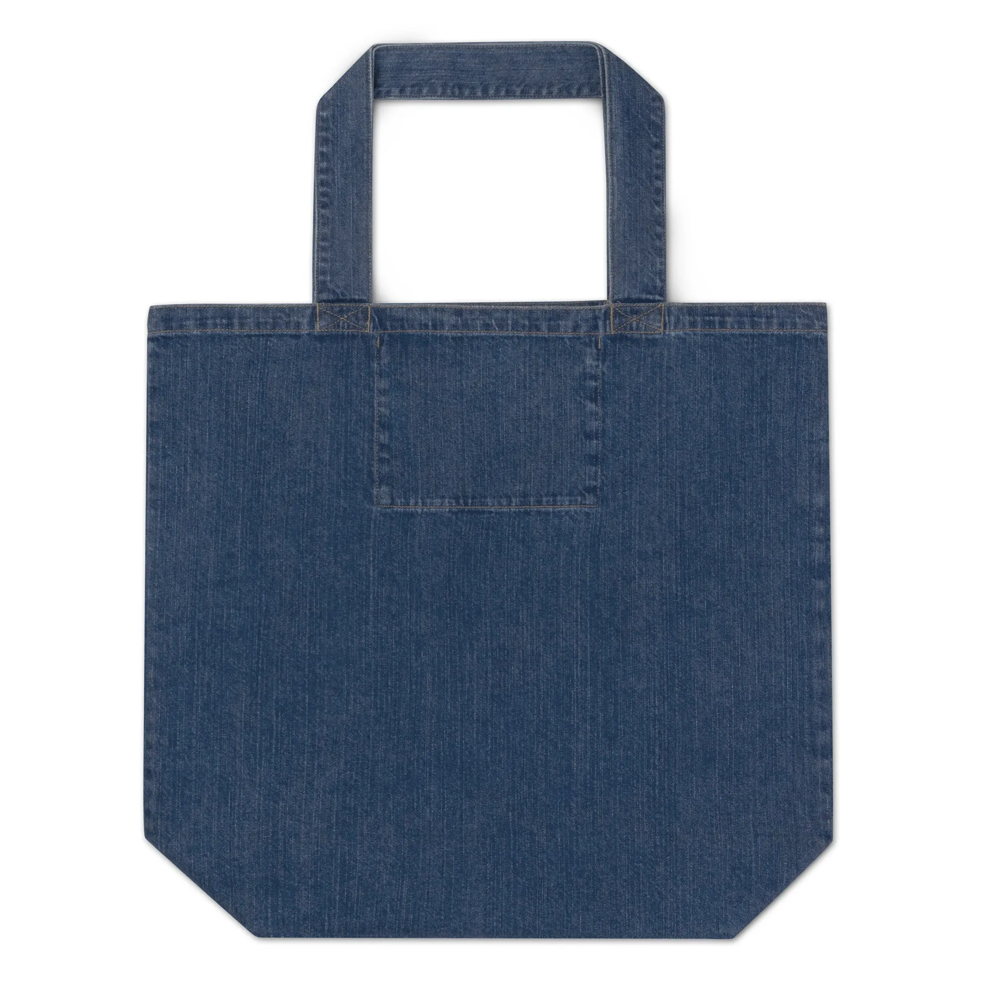 PALS, Cat themed organic denim tote bag