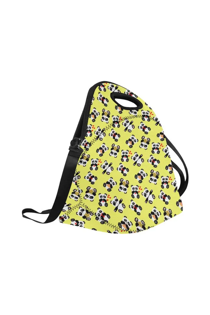 Panda Moments Neoprene Lunch Bag/Large (Model 1669)