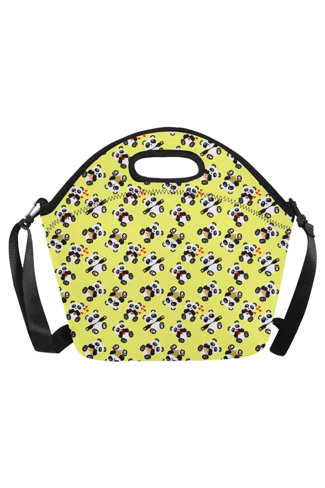 Panda Moments Neoprene Lunch Bag/Large (Model 1669)