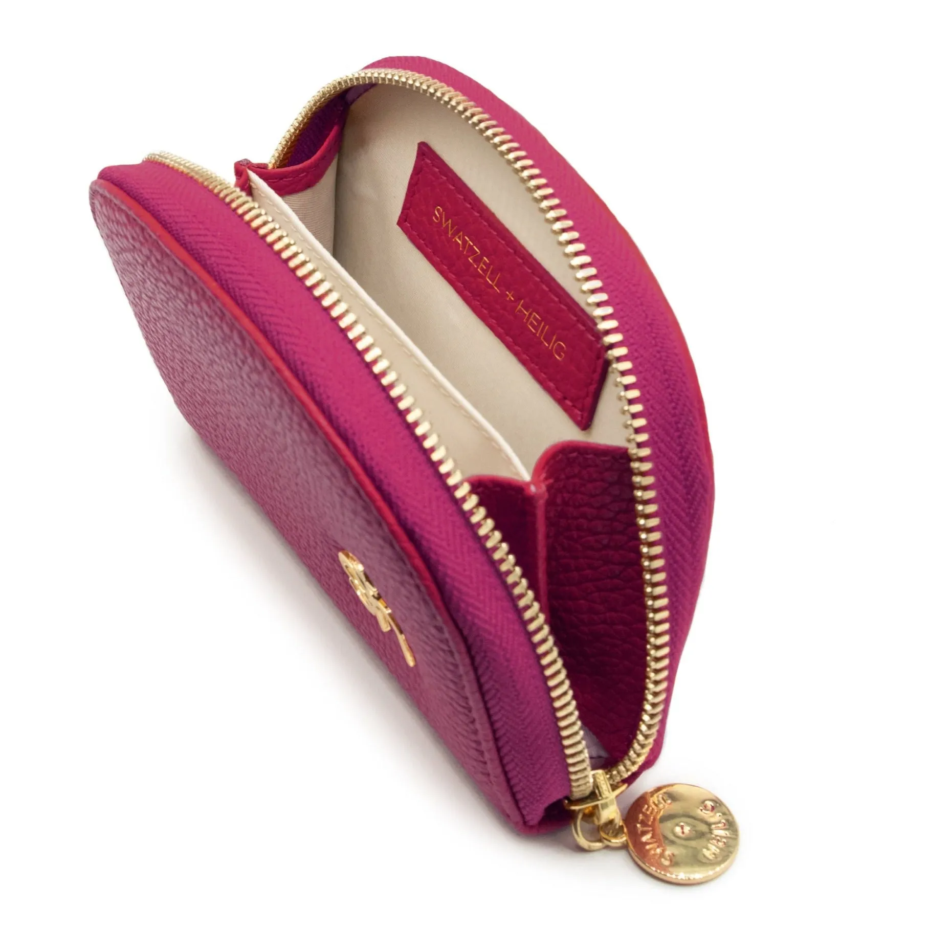 Passion Pink Zip Coin Pouch 2.0