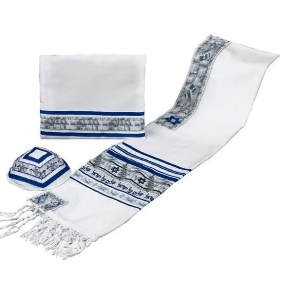 Peace Tallit : Shalom Tallit Set In All Colors