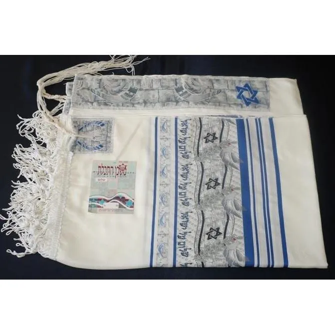 Peace Tallit : Shalom Tallit Set In All Colors