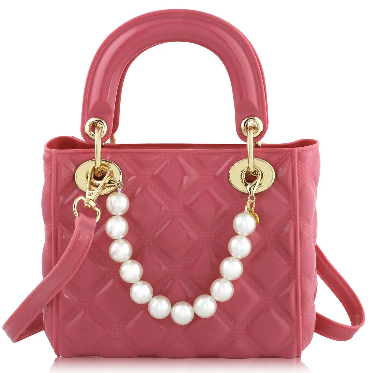 Pearl Hot Pink Purse