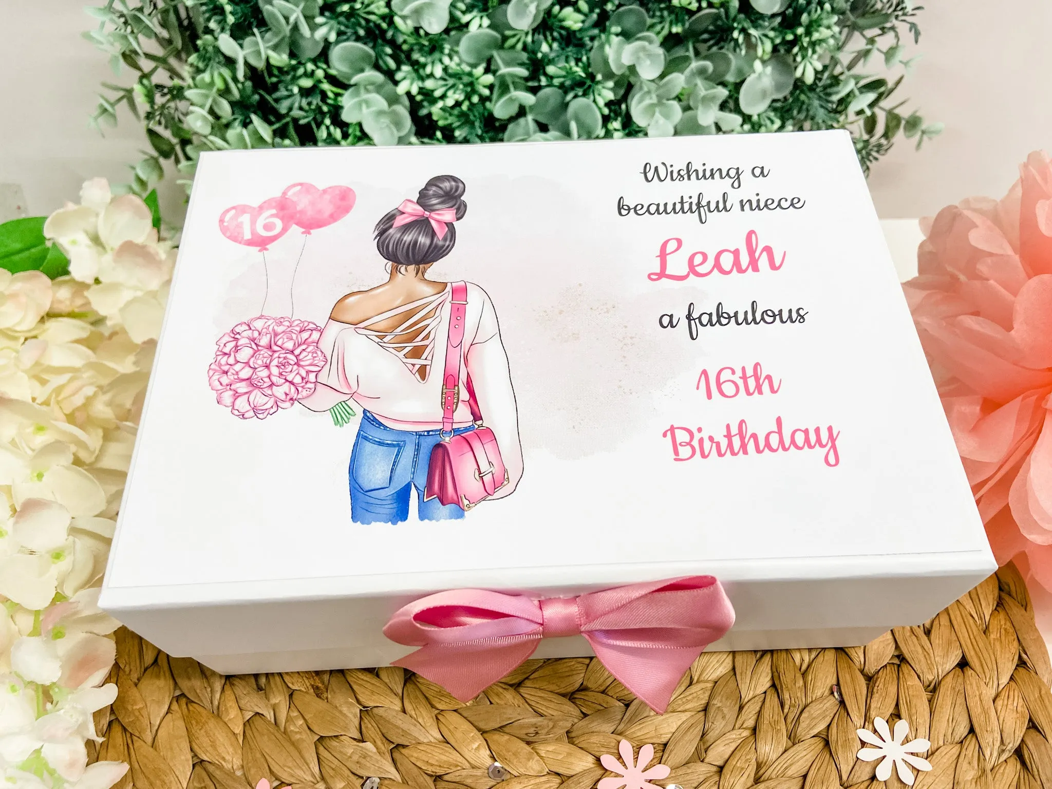 Personalised Birthday Gift Box Teenage Girl