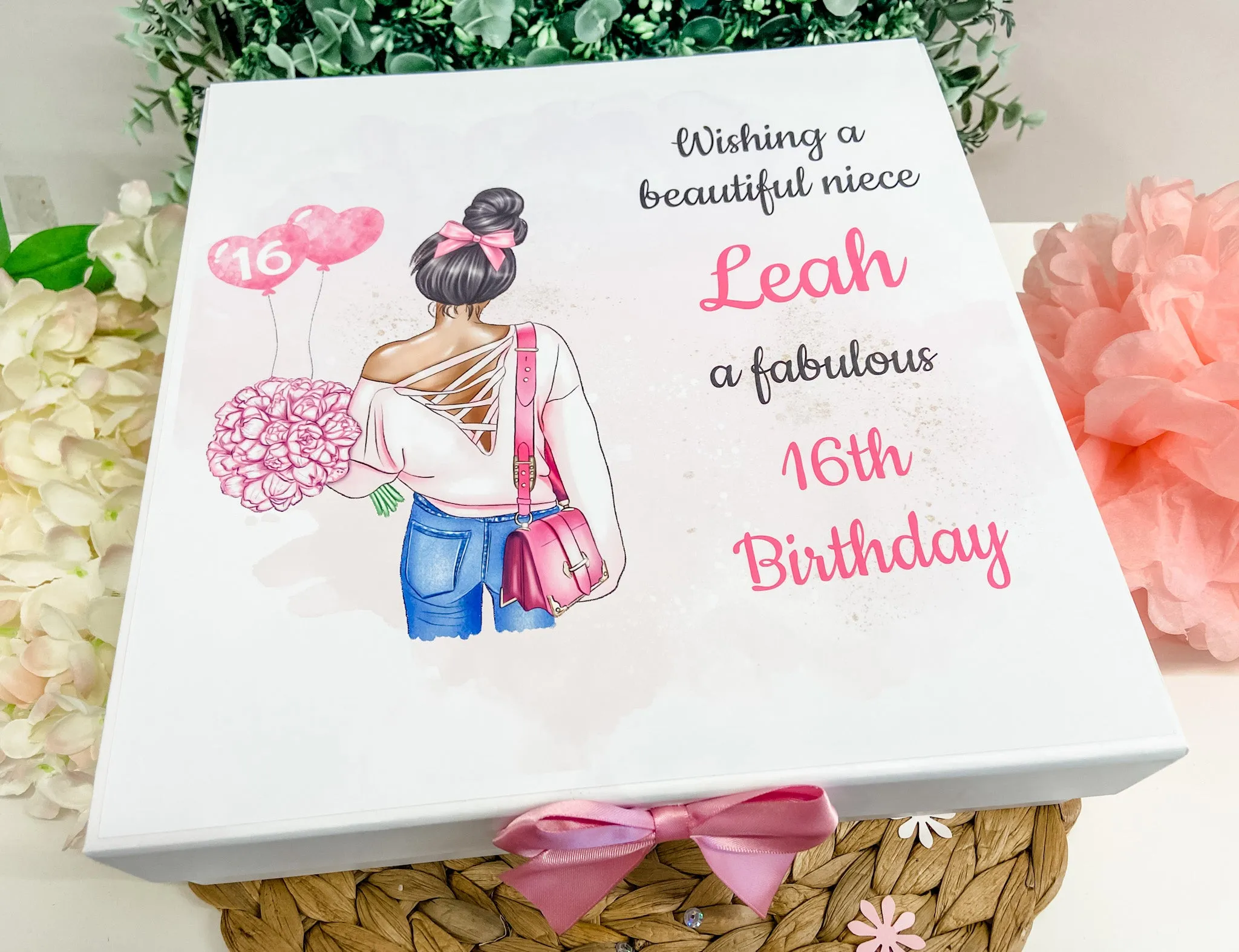 Personalised Birthday Gift Box Teenage Girl