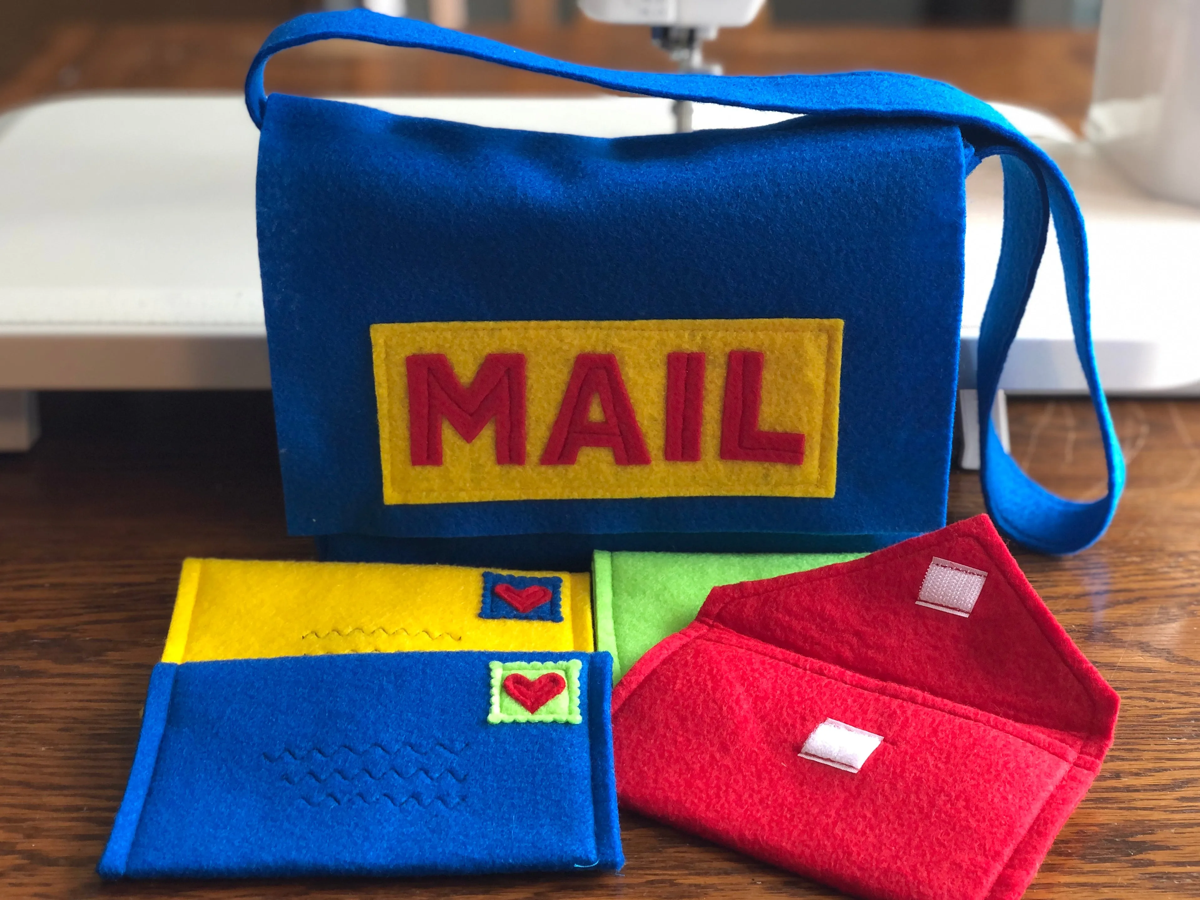 Play Toys - Mail Bag and Working Envelopes