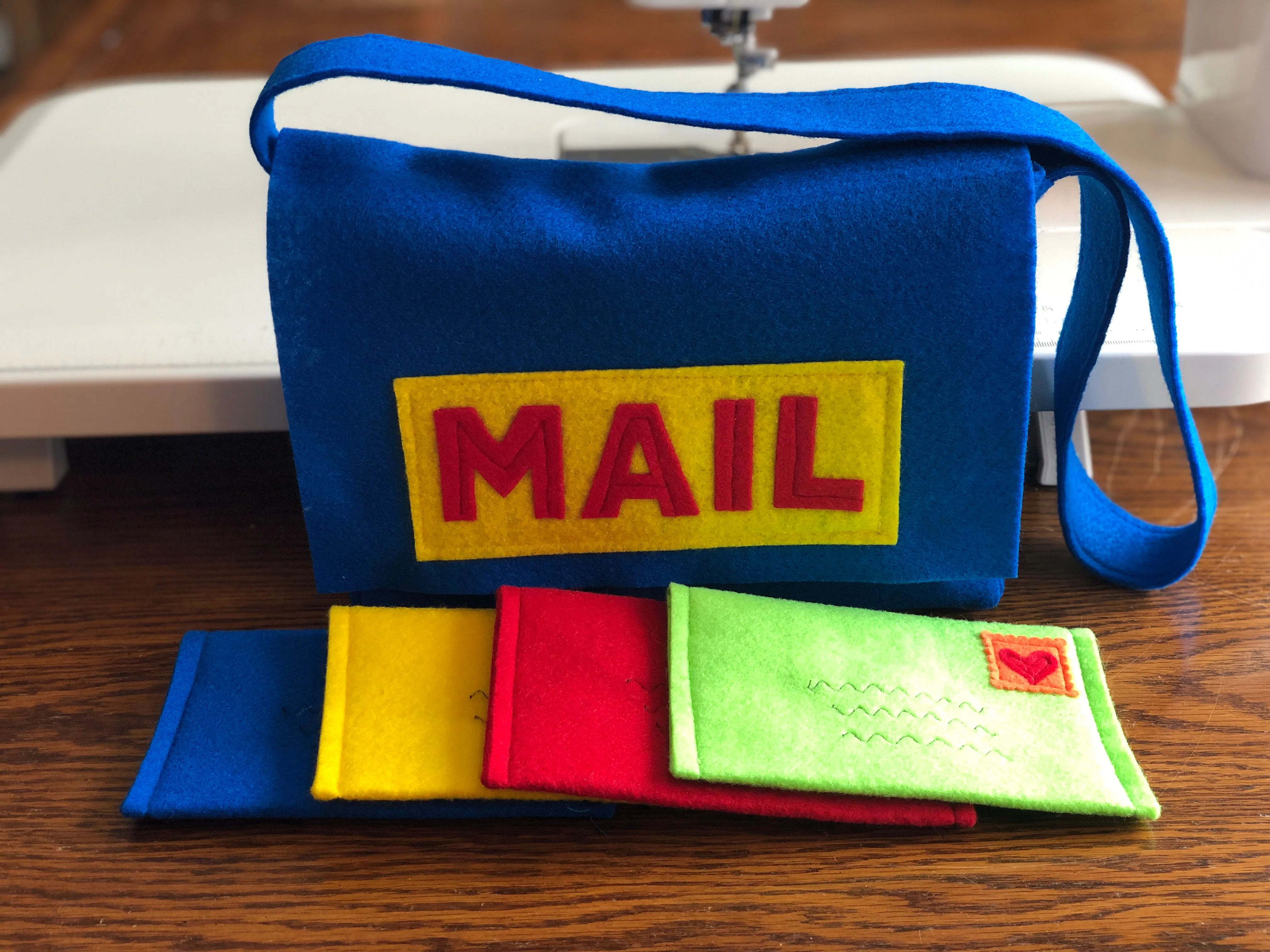 Play Toys - Mail Bag and Working Envelopes