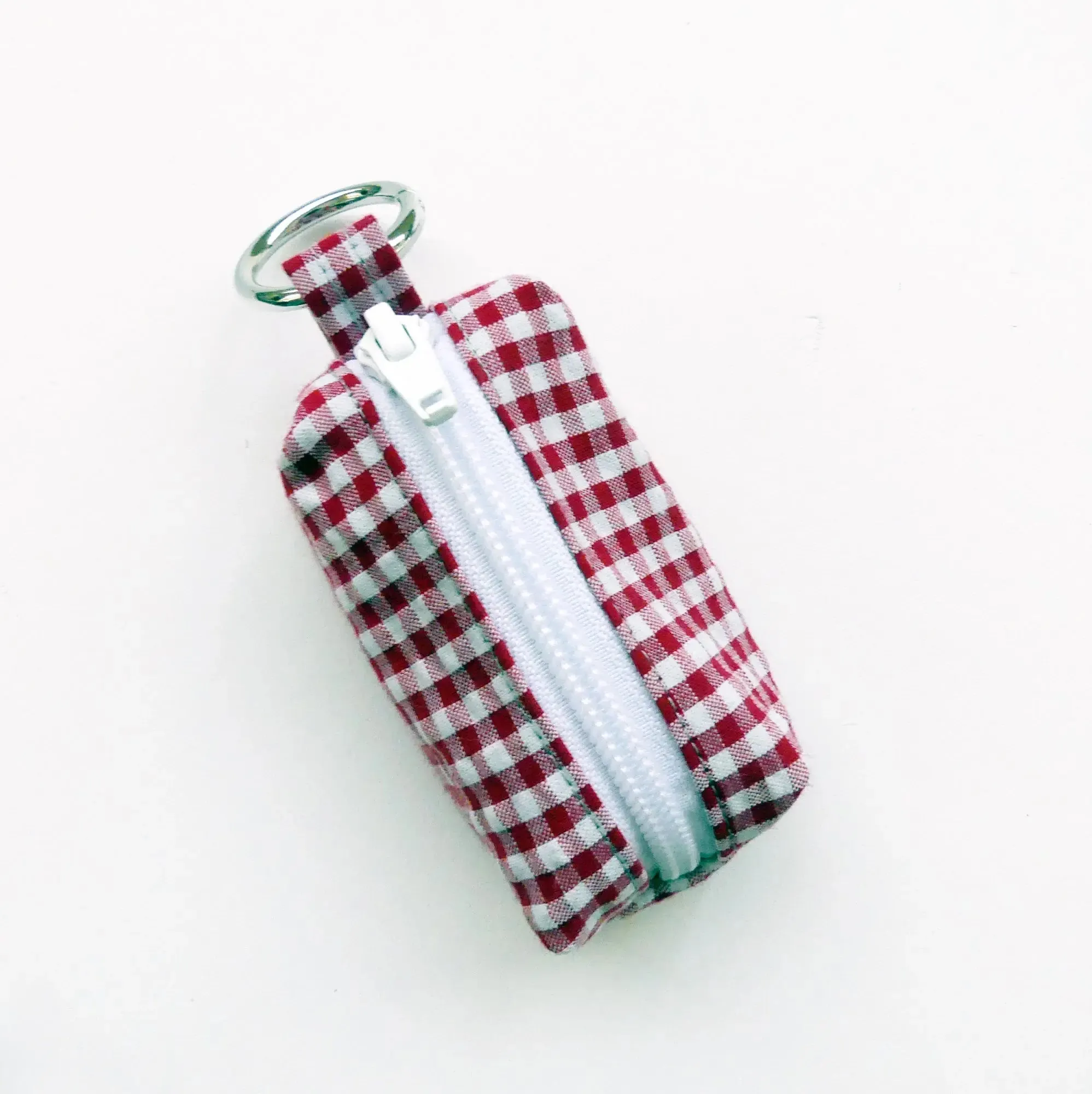 Precision Fit Gingham Dog Poop Bag Holder Matching Gingham Leads Harnesses