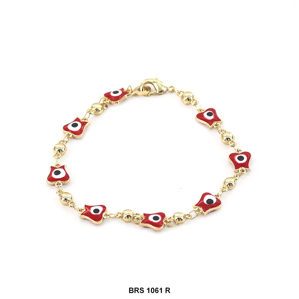 Purse Evil Eye Bracelet BRS 1061 R