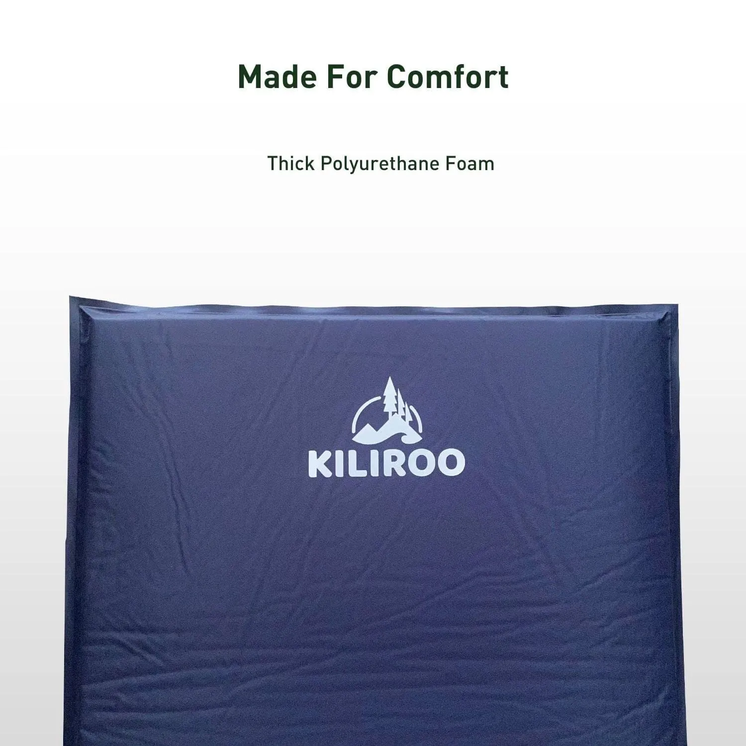 Quick Inflating Camping Mat, Durable & Water Resistant - KILIROO