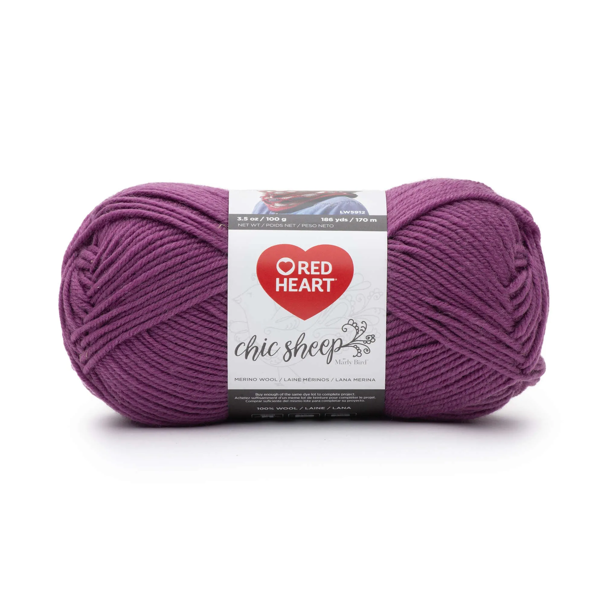 Red Heart Chic Sheep Yarn - Discontinued shades