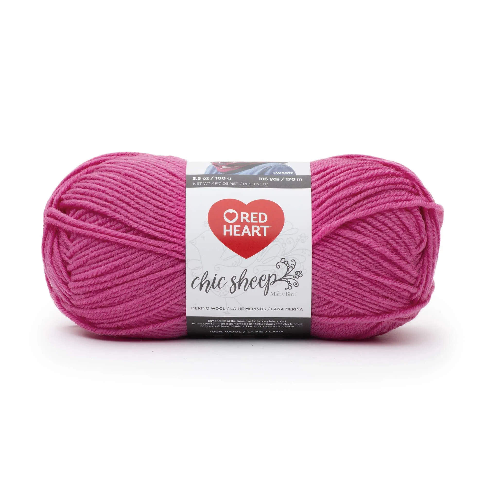 Red Heart Chic Sheep Yarn - Discontinued shades