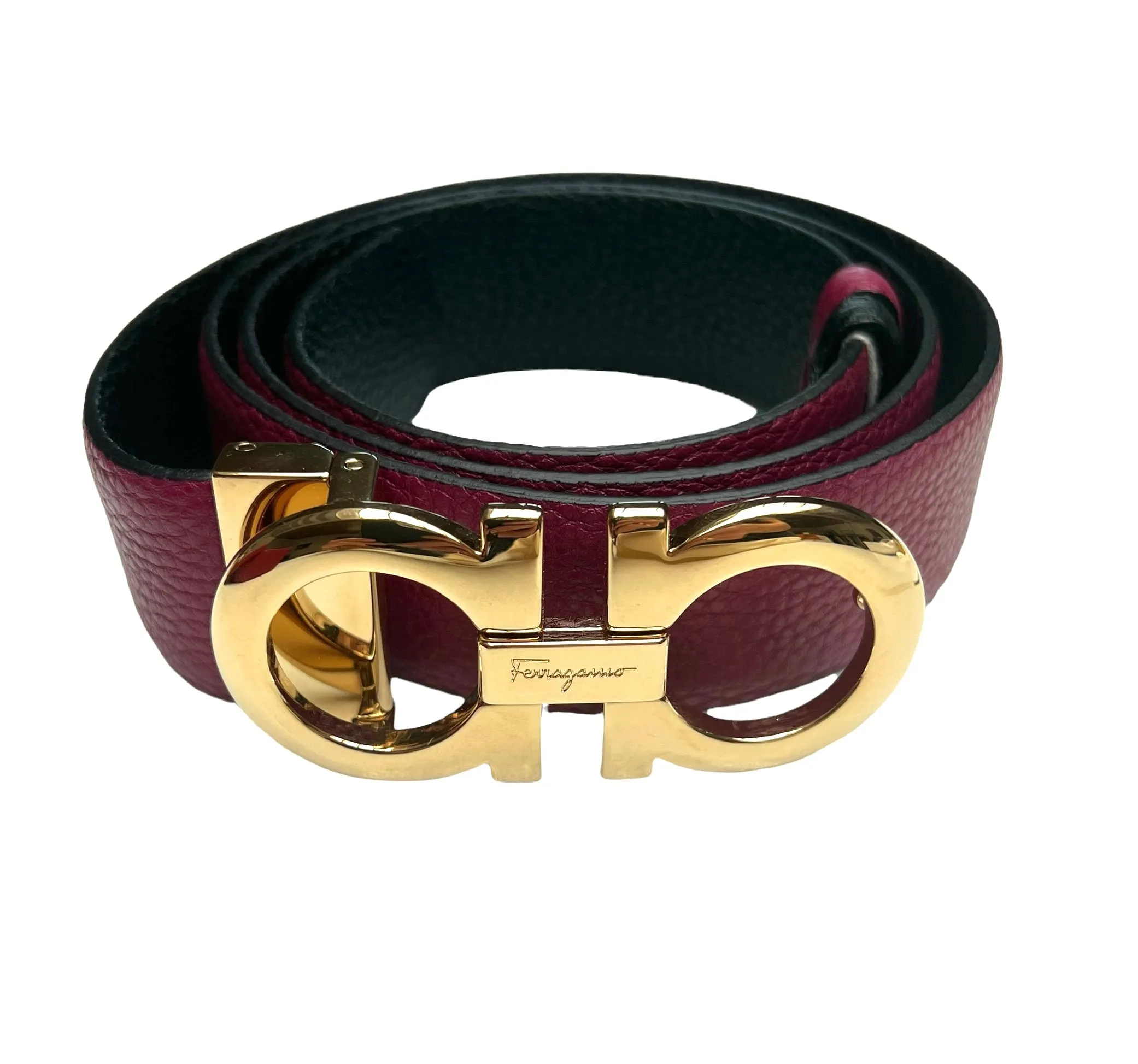 Reversible Leather Belt - 100