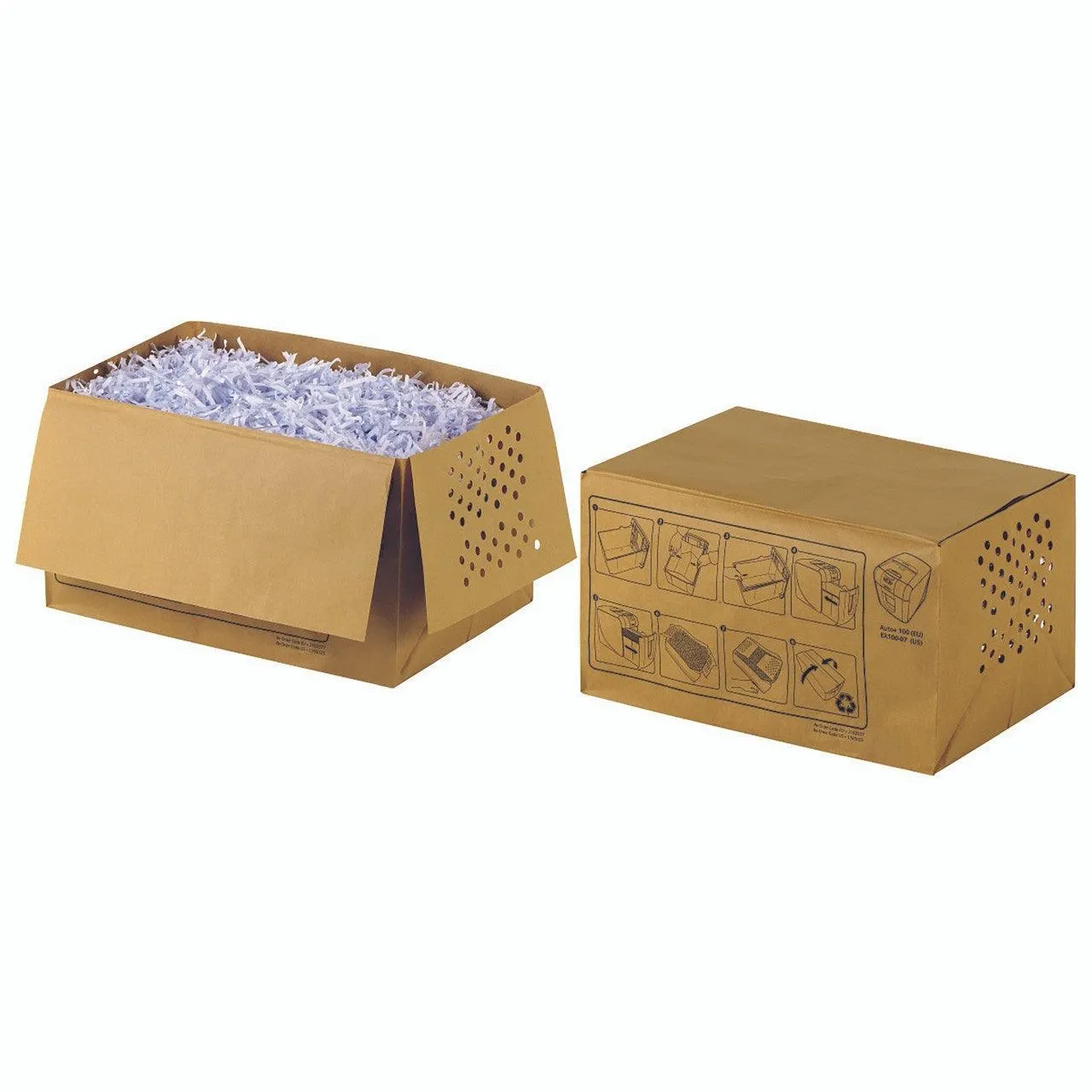 Rexel Auto 100 Shredder Bag Recyclable 26L Box 20