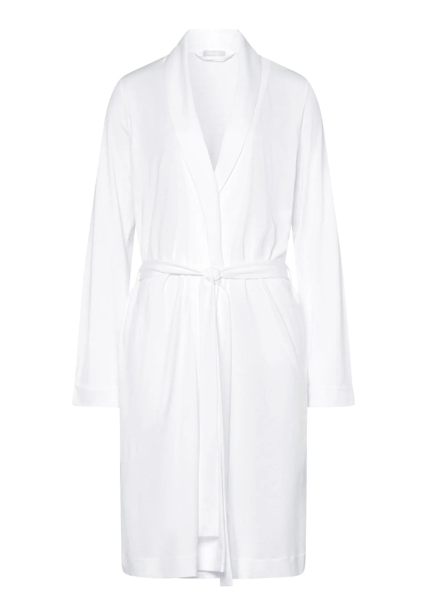 Robe Selection Melange Cotton Robe | White 77302-101