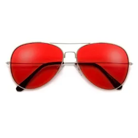 Rock Star Status Classic Colorful Teardrop Aviator